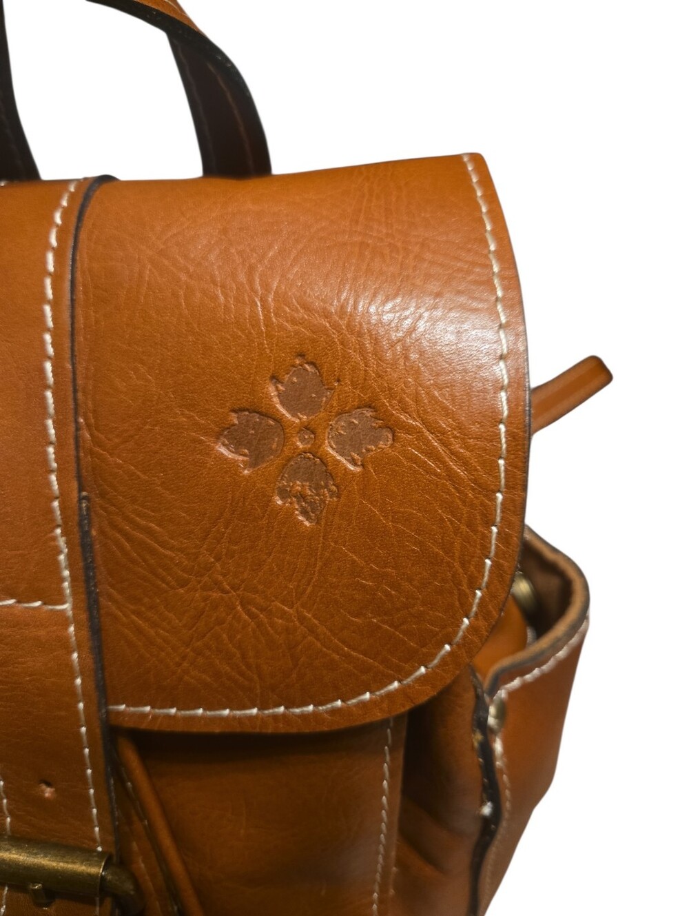 Patricia Nash Aberdeen leather backpack - Picture 2 of 8